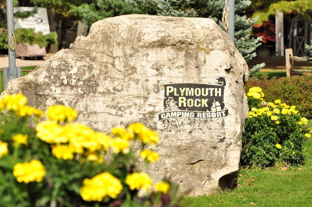 Plymouth Rock Camping Resort Rustic Cabin Elkhart Lake Buitenkant foto